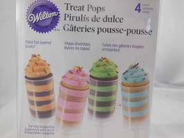 New in Box Set of Treat Pops 4 count from Wilton #1793 - $4.84