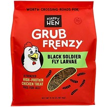 Happy Hen Treats Mealworm Frenzy, 5 Pounds, All Natural Dried Mealworms for - $69.49
