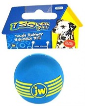 JW Pet iSqueak Ball Rubber Dog Toy Assorted Colors - Small - £7.06 GBP