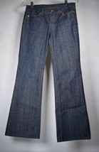 Tory Burch Womens Jeans Classic Blue Boot Cut Dark Wash 25  - £28.40 GBP