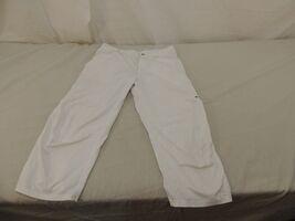 NIKE Women CAPRI PANTS See Measurements White Nice! Golf/Casual 50056 - $12.59