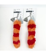 2 NWT 2022 Disney Parks Turning Red Panda Tail Bag Charm Keychain Fuzzy ... - $41.12 CAD