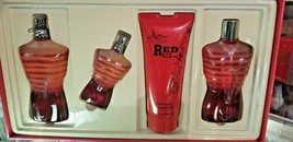 RED for MEN 4 Piece 1.3 4.2 oz / 40 125 ml EDT Eau de Toilette GIFT SET * RARE - £183.61 GBP