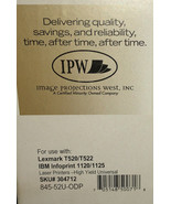 IPW Compatible Refurbish Hi Yield Blk Toner Cart for LEXMARK T520&amp;T522,I... - $286.98
