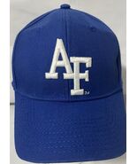 The Game Air Force Falcons Fitted Hat Cap Blue 7 1/4 Embroidered Lightni... - $270.99 MXN