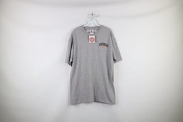 NOS Vintage 90s Mens Large University of Michigan Spell Out Short Sleeve T-Shirt - £31.54 GBP