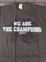 Reine - 2007 We Are The Champions Souple T-Shirt ~ Jamais Worn ~ L XL 2XL - £18.18 GBP