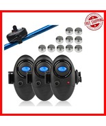 3/6-Pack Fishing Bite Alarm with Adjustable Volume &amp; 10 Bonus Batteries ... - $568.83 MXN