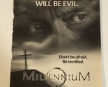 Millennium TV guide Print Ad Advertisement Lance Henriksen TPA19 - $5.93