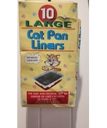 Dollar Tree Cat Pan Liners Large (10 Pack) 31&quot; x 14&quot; x 1.0 Mil - $5.84