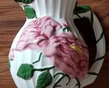 Bloom Rite ~ Pitcher ~ Multicolored ~ Floral Design ~ Ceramic ~ 6 Cups - £17.93 GBP