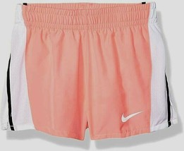 Nike Girls&#39; XLarge Dry Short 10k2 Run Pink Gaze &amp; White 890519-688 - New - £14.09 GBP