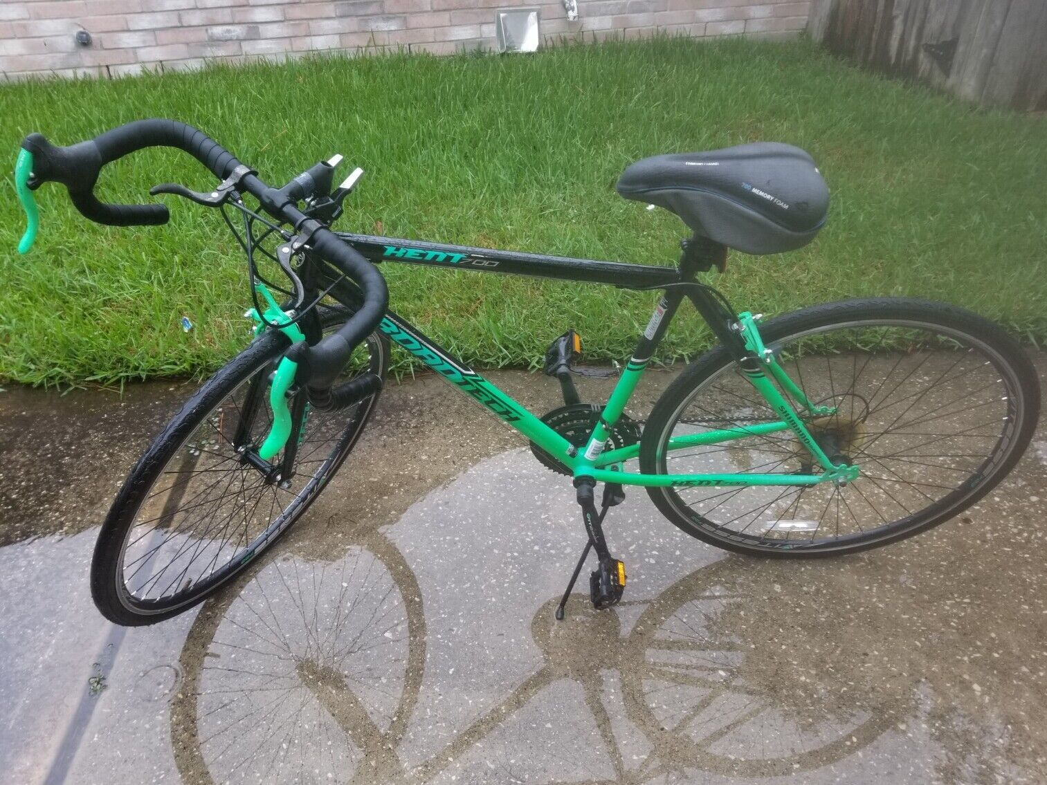 Kent 700 RoadTech Bicycle Frame Med. 26" Wheels Bike Green/Black (Read) #5 - $188.05