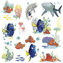 6 x 10.5 ft. Ultra-Strippable Finding Dory Chair Rail Prepasted Mural, M... - £144.19 GBP