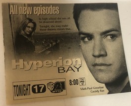 Hyperion Bay TV guide Print Ad Mark Paul Gosselaar Cassidy Rae Dylan Neal Tpa2 - £4.70 GBP