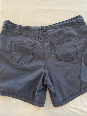 Style & Co Mid Rise Shorts Women's Size 18 Blue/navy Item image 3
