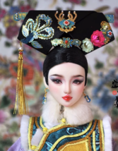 1:6 Chinese Doll Headwear Only for 1/6 Scale Doll / Art / Decoration - $54.68