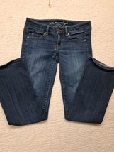 Womens American Eagle Boyfriend Stretch Jeans Size 4 Regular 31/31 - £9.92 GBP