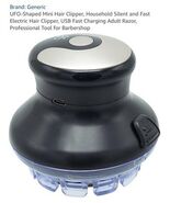 Men&#39;S Saucer Electric Hair Clipper Children&#39; Self Shaving Bald  Hair 5666 - $9.78