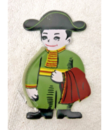 Fun Vintage Matador Coin Purse Vinyl New Old Stock 4 3/4 x 2 3/4 inch Zi... - $228.33 MXN
