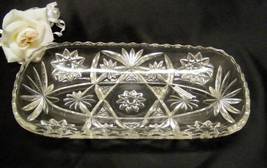 1263 Vintage Early America Prescut Oblong Celery Dish - £7.99 GBP