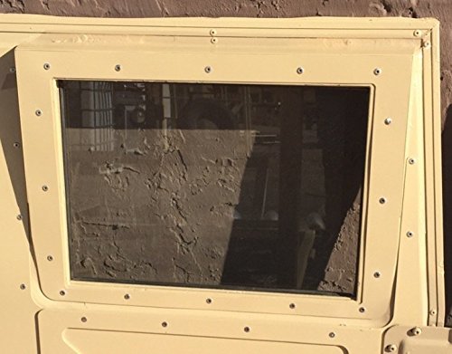 1pc Clear 3/8&quot; Laminated Window Replacement Glass fits the Military Humv... - $169.00