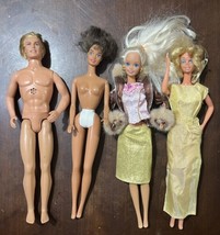 Ken And Barbie Lot. Talking Stefan + 3 Barbie Dolls. various years. See all pics - £14.64 GBP