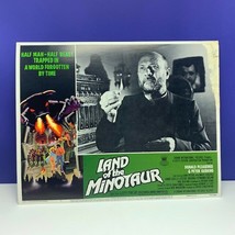 Lobby Card movie theater poster litho 1977 Land of Minotaur Peter Cushing vtg 10 - £11.64 GBP