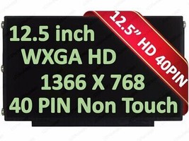 12.5&quot; 40 PIN IPS No-Touch LCD LED Screen LP125WH2 SLT1 fit LP125WH2 SLB3... - £54.63 GBP