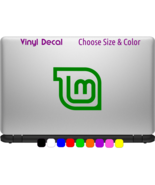 LINUX MINT outline logo Vinyl Decal Laptop Car Window Sticker CHOOSE SIZ... - €2,93 EUR+