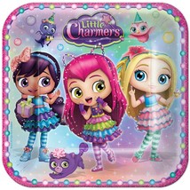 Little Charmers Lunch Dinner Plates Birthday Party Supplies 8 Per Package New - $4.95