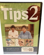 Fons &amp; Porters DVD Quilting 100 Expert Tips Vol 2 Quilters Club Of America NEW - £6.27 GBP
