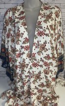 Haptics By Holly Harper Floral Kimono Size M - £9.54 GBP