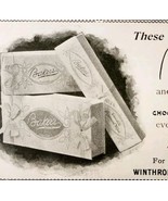 Winthrop Baker Chocolates Bon Bons Advertisement 1897 Victorian Baking D... - £15.14 GBP