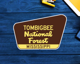 Tombigbee National Forest Decal Sticker 3.75&quot; x 2.5&quot; Mississippi Vinyl MS - £4.09 GBP