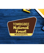 Tombigbee National Forest Decal Sticker 3.75&quot; x 2.5&quot; Mississippi Vinyl MS - £4.12 GBP