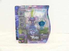 Nip 2019 Dreamworks Trolls World Tour Mini Techno Reef Bobble Action Figures - £11.80 GBP