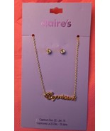 Claire&#39;s Tween Girls Gold Zodiac Sign Capricorn Necklace, Lobster Clasp - $236.72 MXN