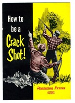 Remington Peters Dupont Booklet 1958 How to be a Crack Shot Rifles Ammunition  - £31.39 GBP