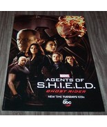 Marvel Comics AGENTS OF S.H.I.E.L.D. SHIELD TV Show PROMO POSTER Ghost R... - $20.37 CAD
