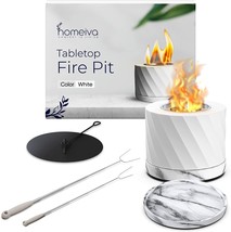 Tabletop Fire Pit, Indoor Fire Pit Bowl, Smokeless Fire Pit, Home Smores Maker, - £39.16 GBP