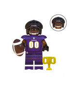 Minifigures Baltimore Ravens V2 Football Nfl Player Toys - $4.40