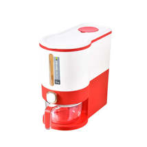 One Button Press Insect Proof Sealed Moisture Proof Fresh Rice Storage Bin, Size - £11.06 GBP