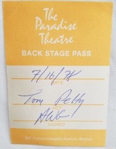 TOM PETTY - VINTAGE ORIGINAL 1978 CLOTH CONCERT BACKSTAGE PASS - $20.00