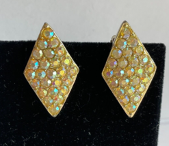 Emmons Rhinestone Clip On Earrings - £22.38 GBP