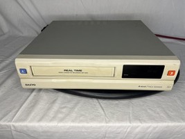 Sanyo SRT-600 24 Hour Real Time Video Cassette Recorder Tested &amp; Works - $100.00