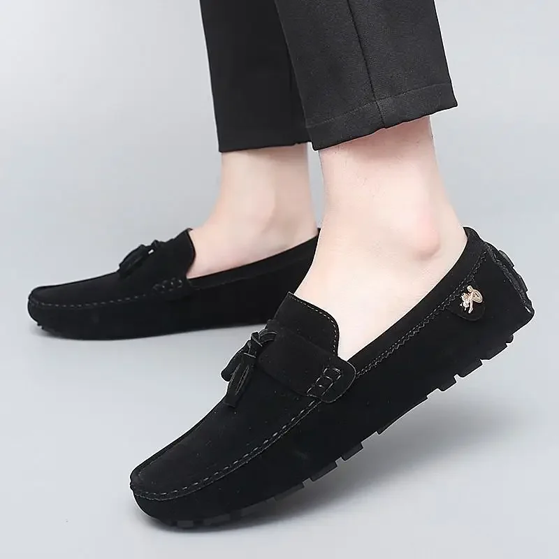 Luxury Men Loafers Soft Moccasins Summer Shoes Man High Quality Mens Sho... - $55.78