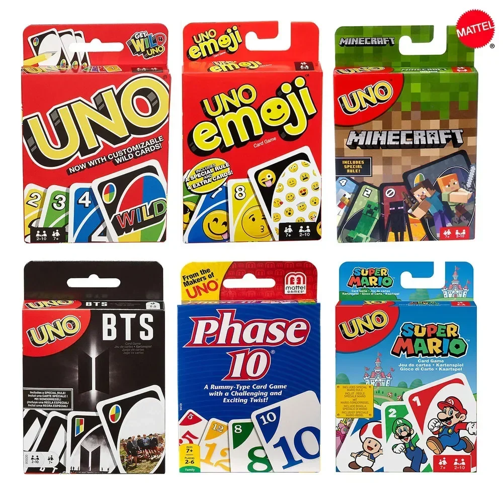 Mattel Games UNO Card Game Series Family Party Funny Board Classic Game Fun - $10.75+