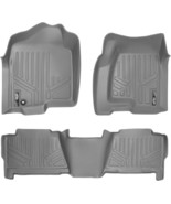 SMARTLINER Custom Fit Floor Mats Grey For 99-07 Silverado/Sierra - SUV C... - €122,44 EUR