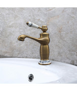 Faucet Bathroom Retro Fitting Brass Antique Look Colonial Style Noble Ba... - £62.99 GBP+